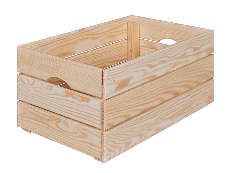 Holzkiste »Valloni«, 3er Set, natur unbehandelt