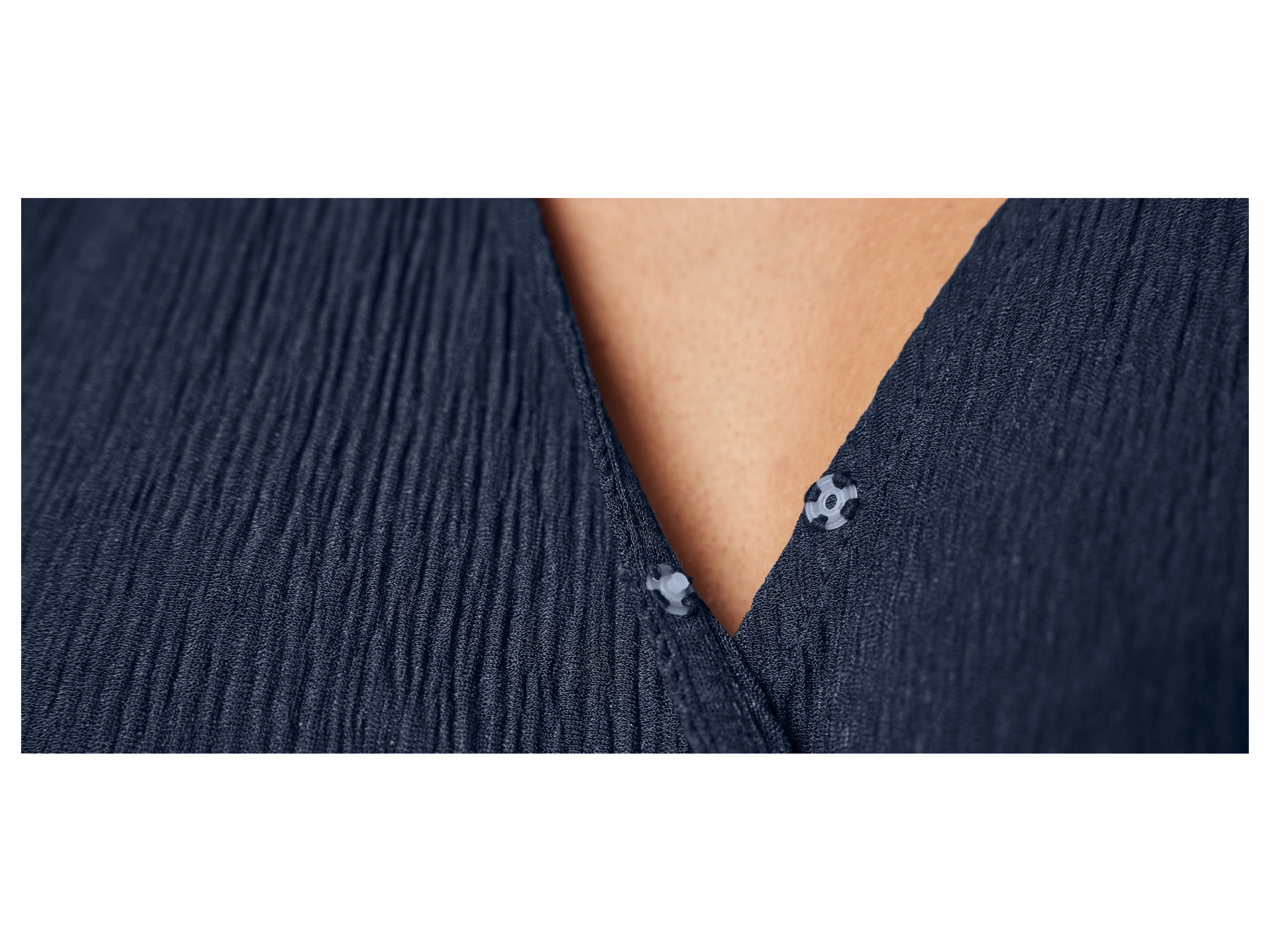 Thumbnail - esmara® Damen Wickelkleid (navy, M (40/42))