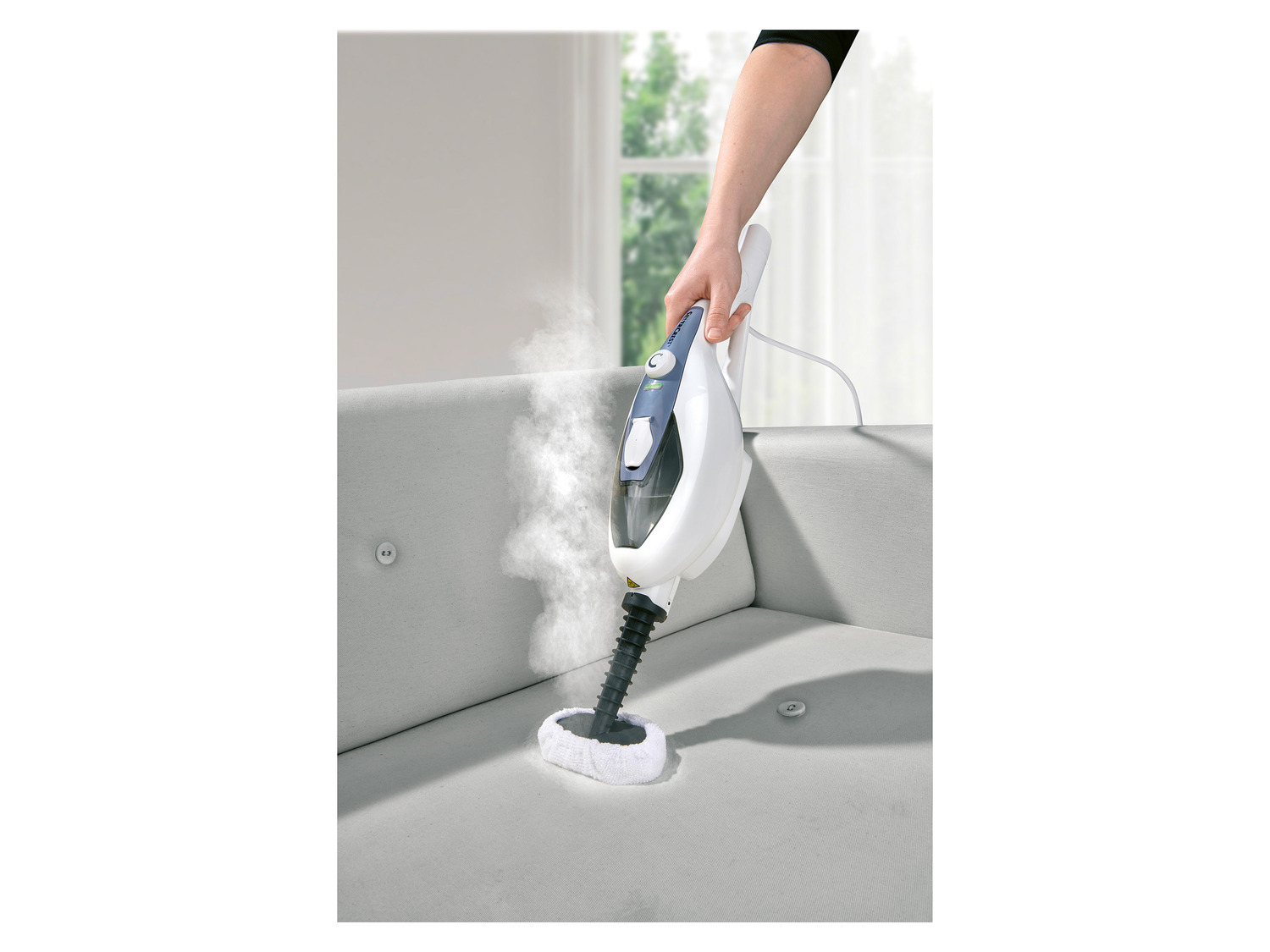 SILVERCREST® 2-in-1 Dampfmop und Handdampfreiniger »SD…