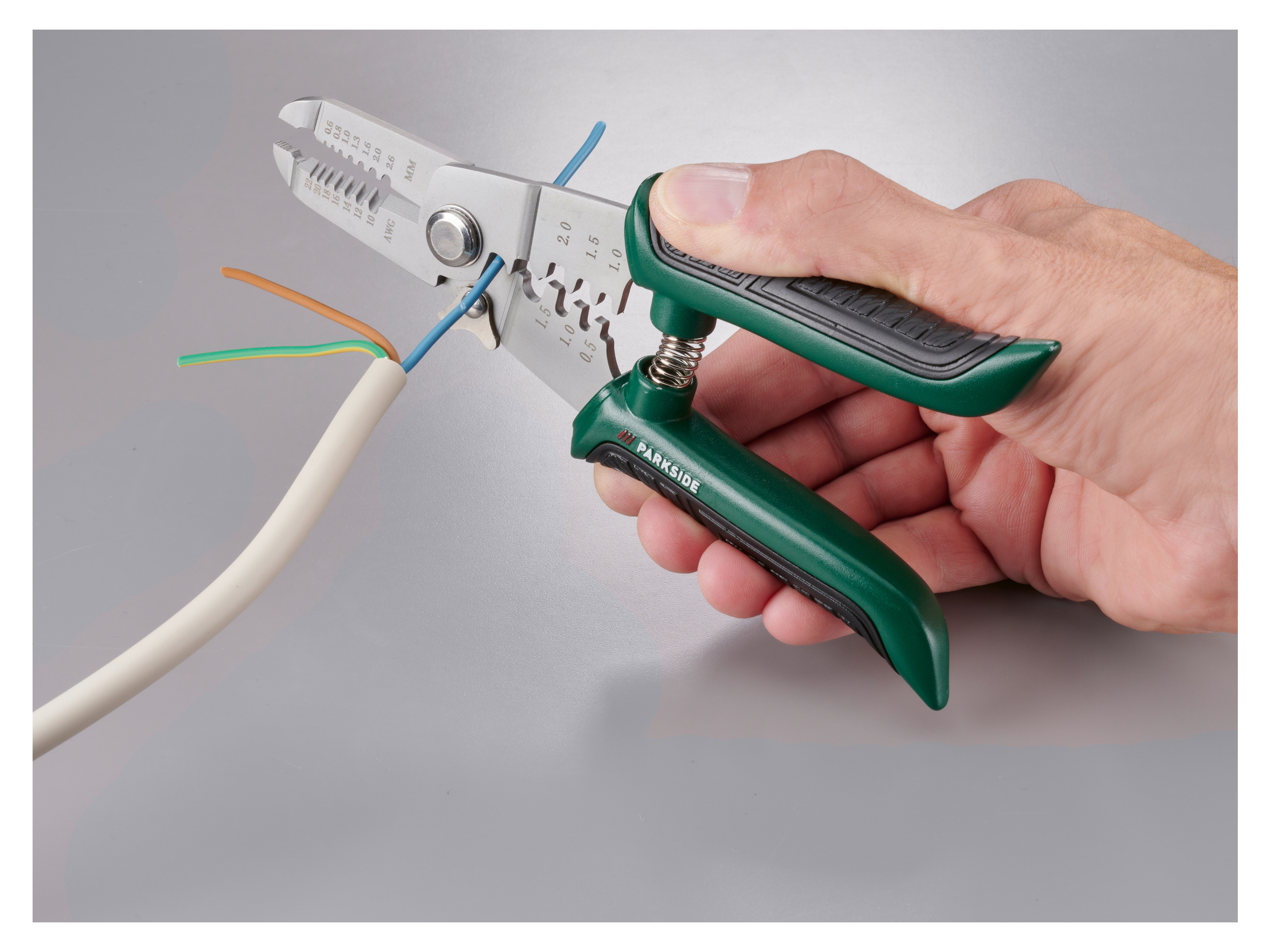 Thumbnail - PARKSIDE® Multi-Abisolierzange 180 mm / Kabelschere 180 mm / Kabelschere 205 mm (Multi-Abisolierzange 180mm)