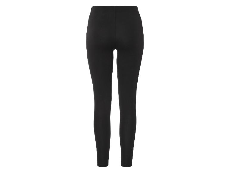 Schwarze Leggings für Damen.