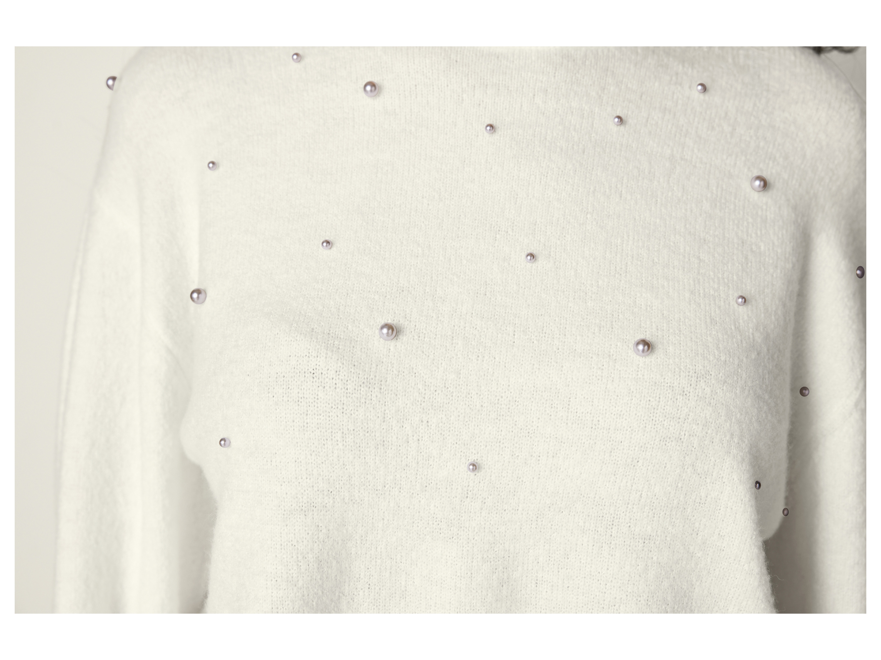 Thumbnail - esmara® Strickpullover (Weiß, M(40/42))