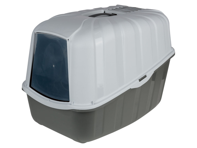 Gehe zu Vollbildansicht: Zoofari Katzentoilette/-transportbox, aus recyceltem Kunststoff - Bild 2