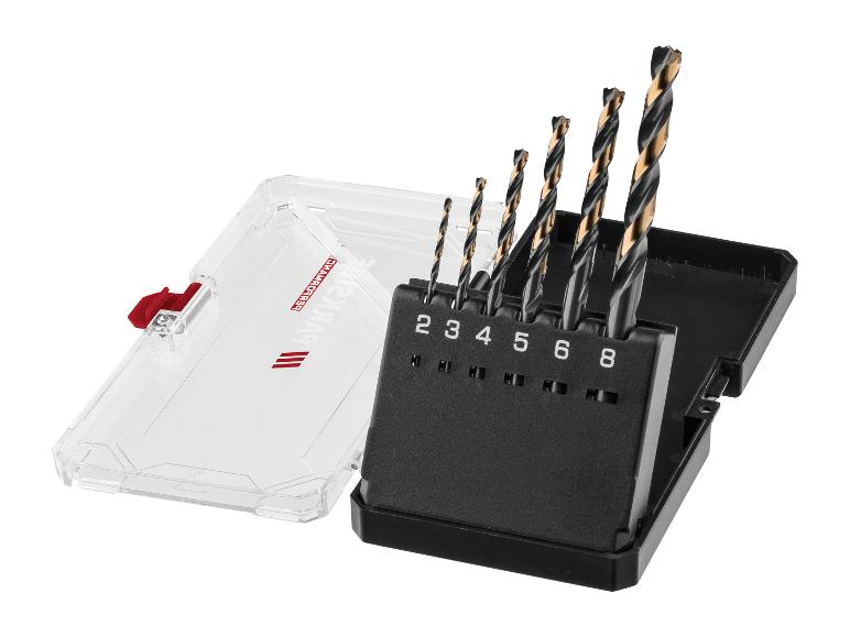 Bohrer-Set in transparenter Box