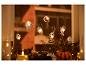 Halloween LED-Fenstersticker mit Geistern und Kürbis.