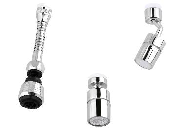 LIVARNO® Drehbarer Armatur-Aufsatz / Flexibler Armatur-Aufsatz
