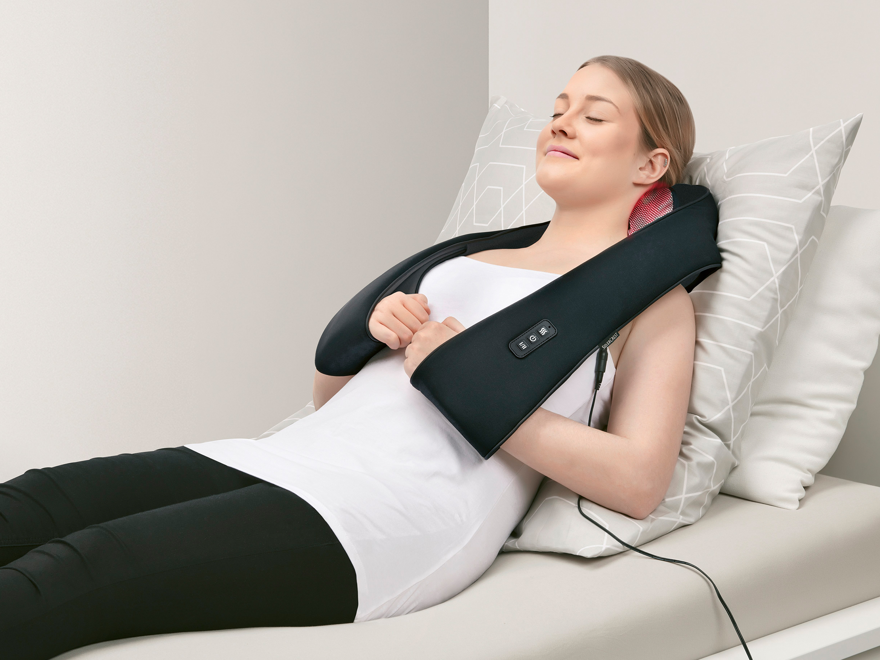 Thumbnail - SILVERCREST® PERSONAL CARE Shiatsu-Nacken-Massagegerät »SOSMN 2 E1« mit 2 Massageköpfen