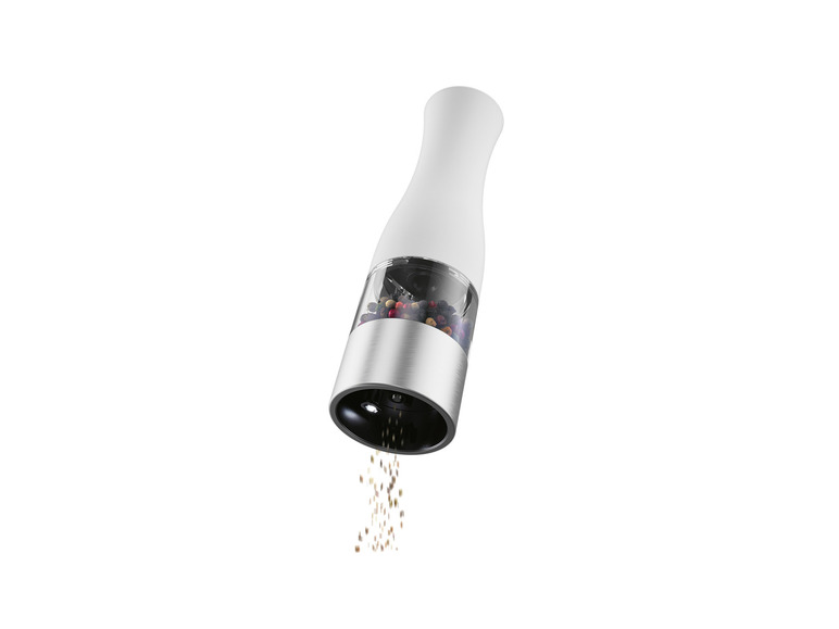 Gehe zu Vollbildansicht: SILVERCREST® KITCHEN TOOLS Elektrische Salz- / Pfeffermühle, mit Beleuchtung, 22 cm - Bild 9