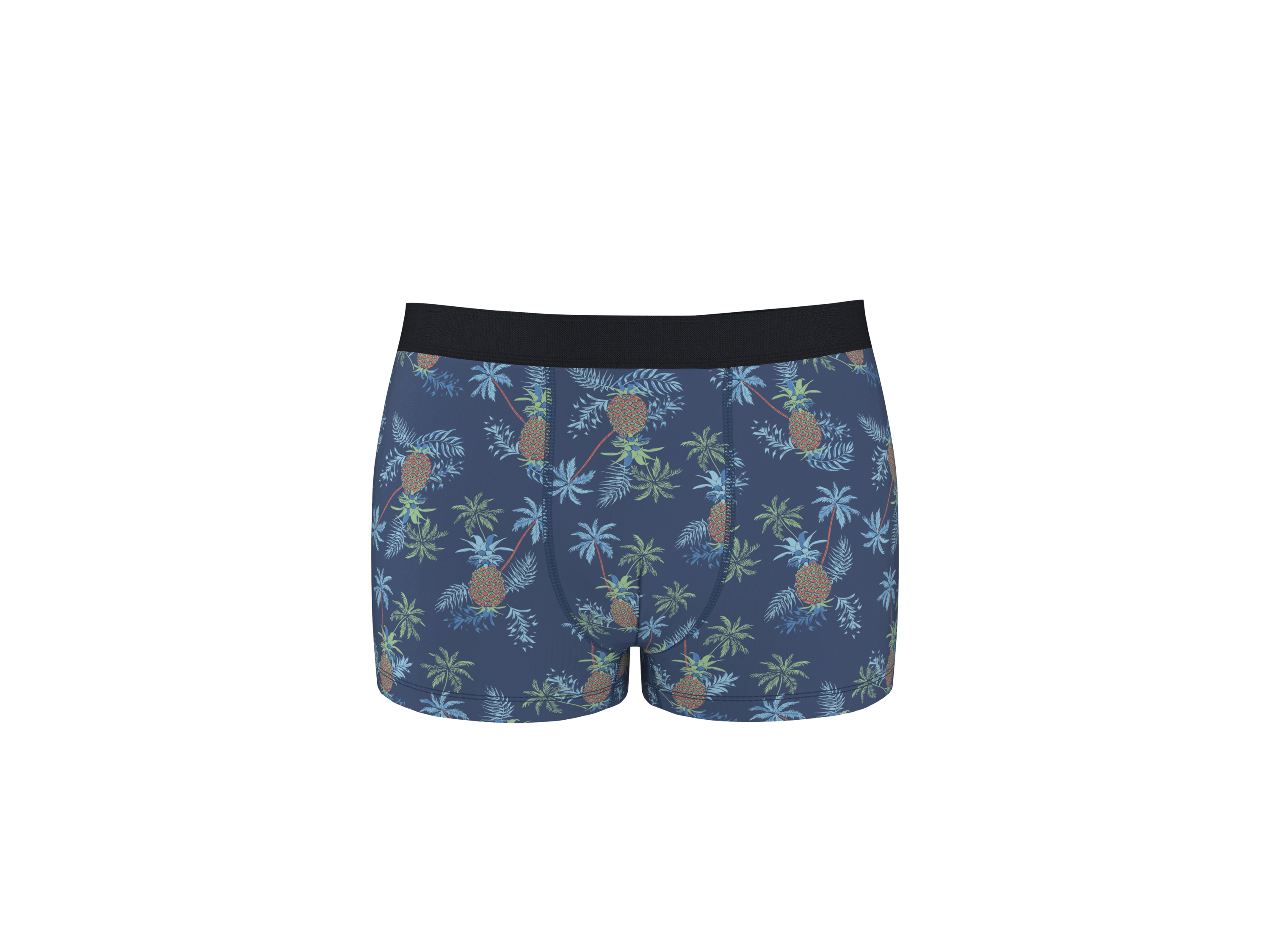 ESMARA MEN Herren Boxer, 3 Stück (schwarz/blau/grau, 5/M) – Bild 4 von 4