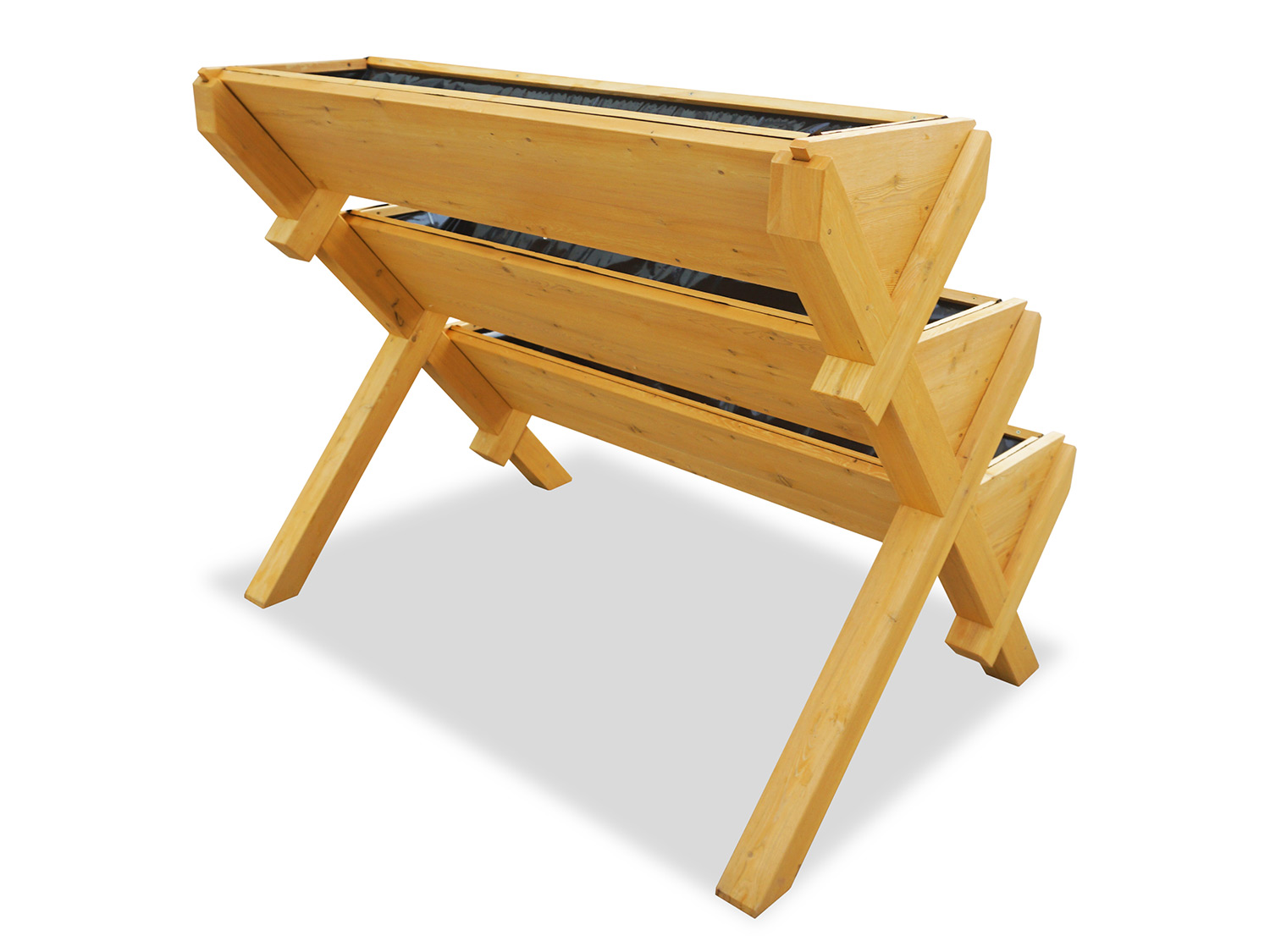 Thumbnail - HABAU Hochbeet »Trio«, aus Lärchenholz, L 110 x B 74 x H 89 cm