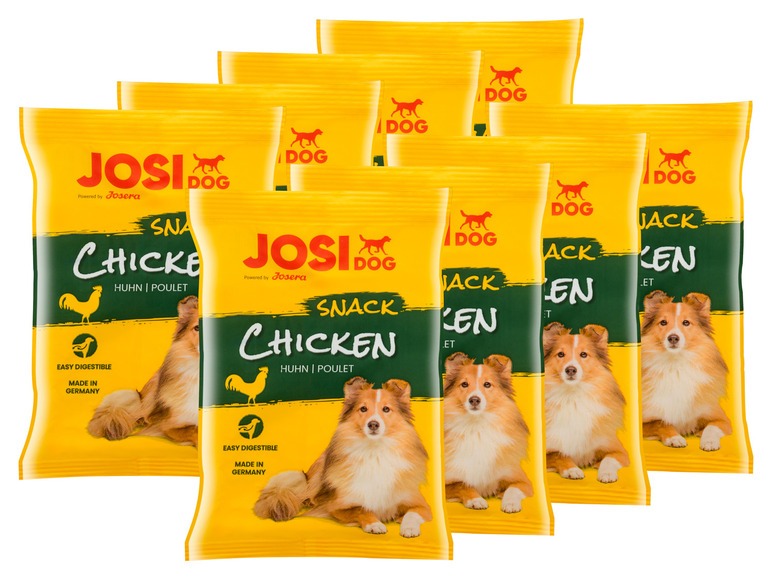 Gehe zu Vollbildansicht: JosiDog Hundesnack Chicken, 8 x 90 g - Bild 1