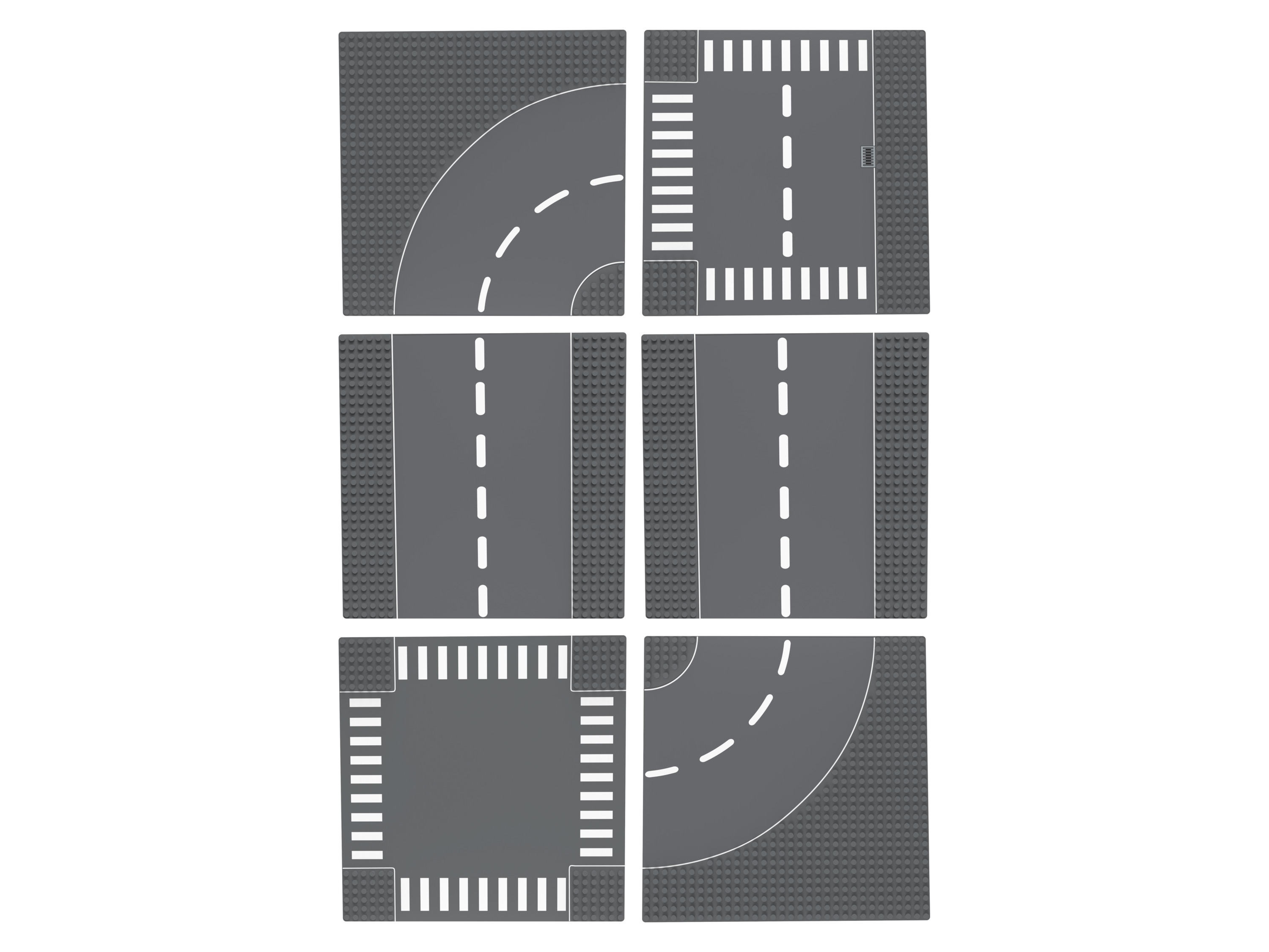 Thumbnail - lupilu® Clippys Bauplatten 6er Set (Straße)