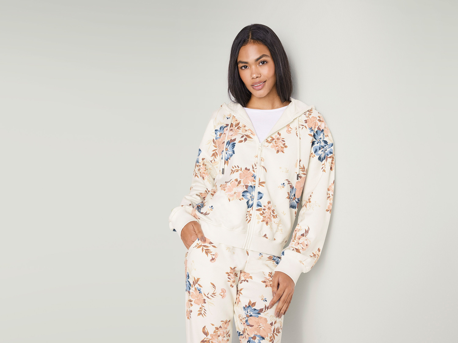 Esmara Damen Sweatjacke Mit Baumwolle