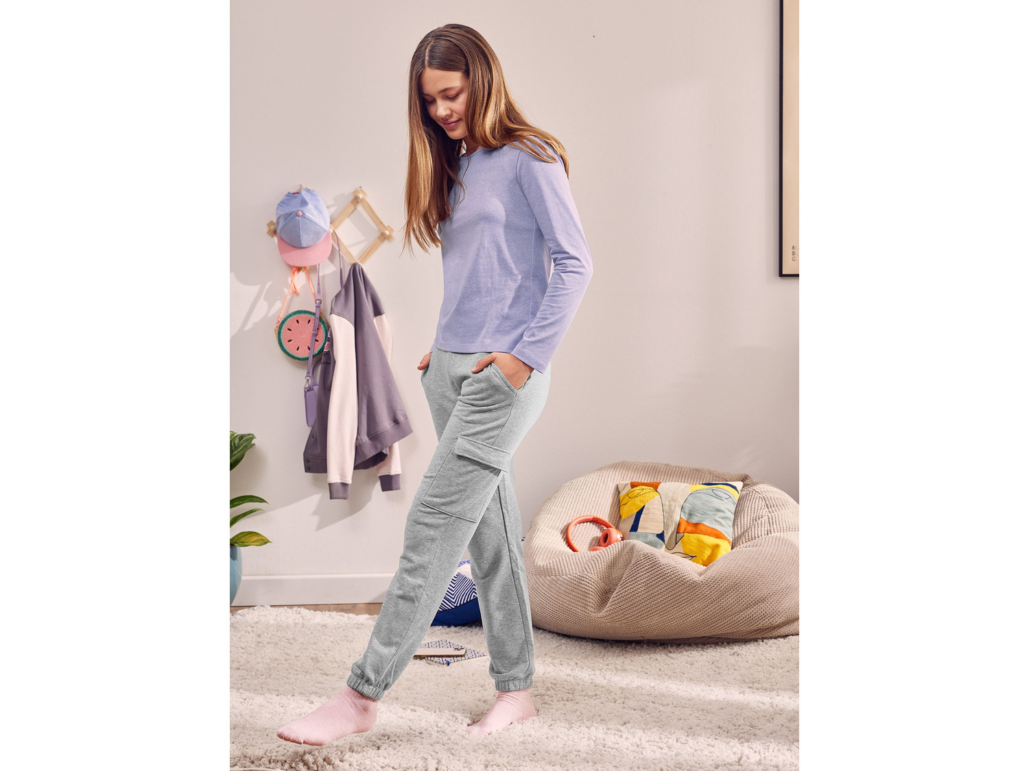 Mädchen Langarmshirt Camouflage - Baumwolle Pullover Für Teenager