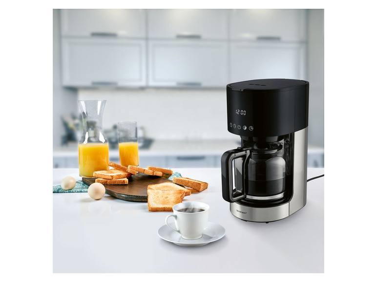 Gehe zu Vollbildansicht: SILVERCREST® KITCHEN TOOLS Kaffeemaschine Smart »SKMS 900 A1«, 900 Watt - Bild 5