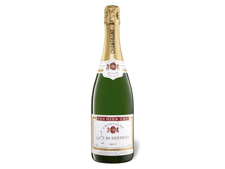 Gehe zu Vollbildansicht: Comte de Senneval Premier Cru brut, Champagner 2011 - Bild 1