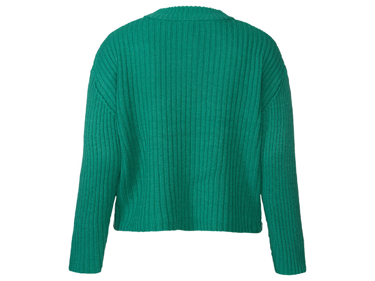 Gehe zu Vollbildansicht: esmara® Damen Grobstrick-Pullover, leger geschnitten - Bild 4