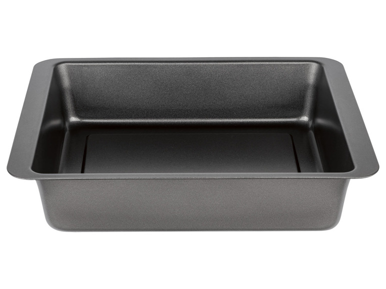 Eine quadratische Backform für Kuchen oder Brot.