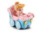 Spielzeugkutsche mit Prinzessin in Pink und Blau