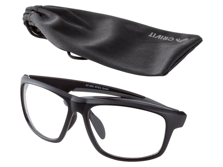 Sportbrille, mit selbsttönenden Gläsern