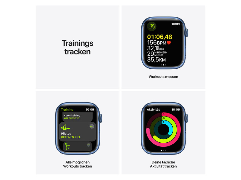 Gehe zu Vollbildansicht: Apple Watch Series 7 GPS + Cellular - Bild 50