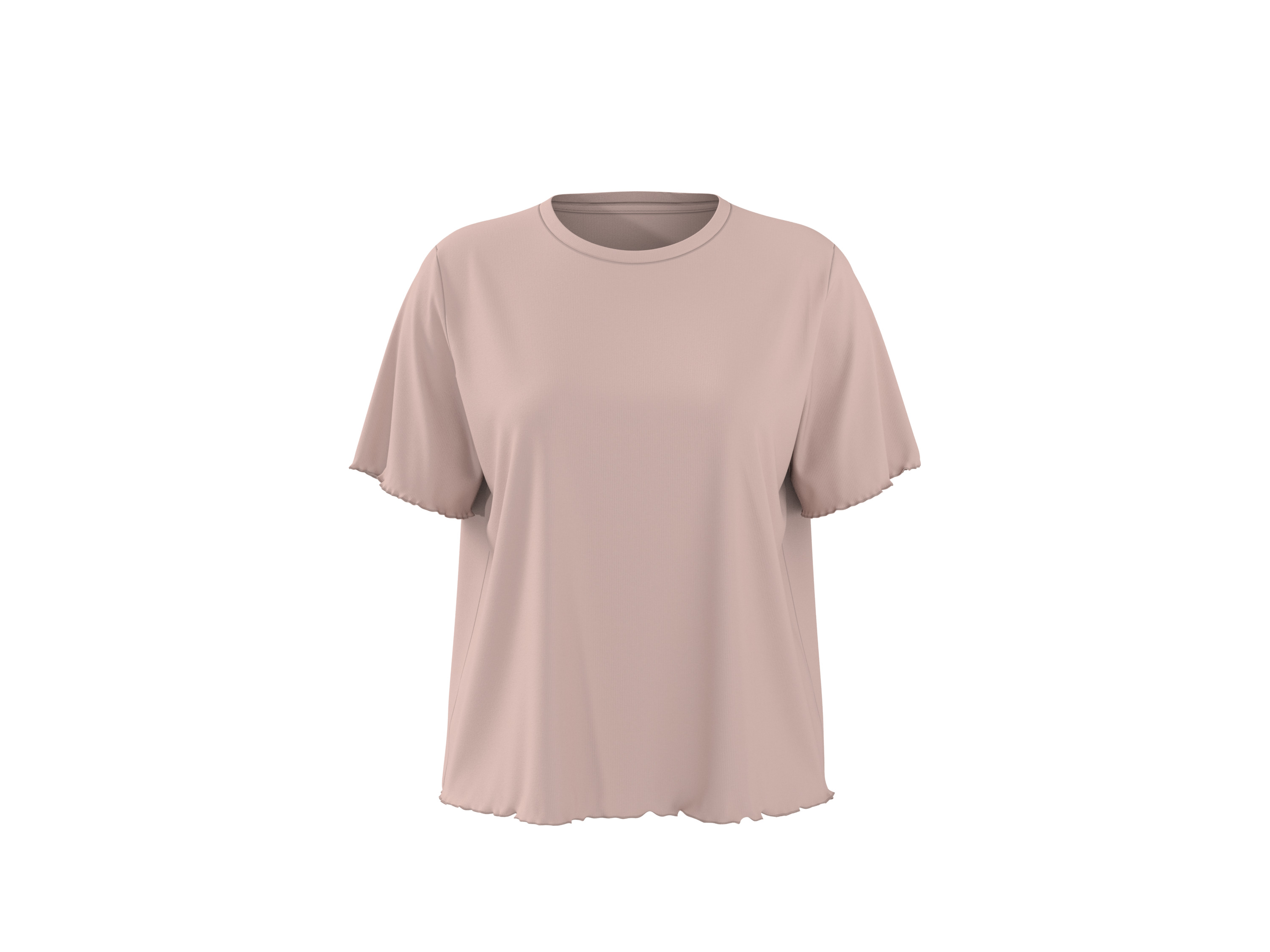 Thumbnail - esmara® Damen Shorty Pyjama Rippe (Pink, M (40/42))