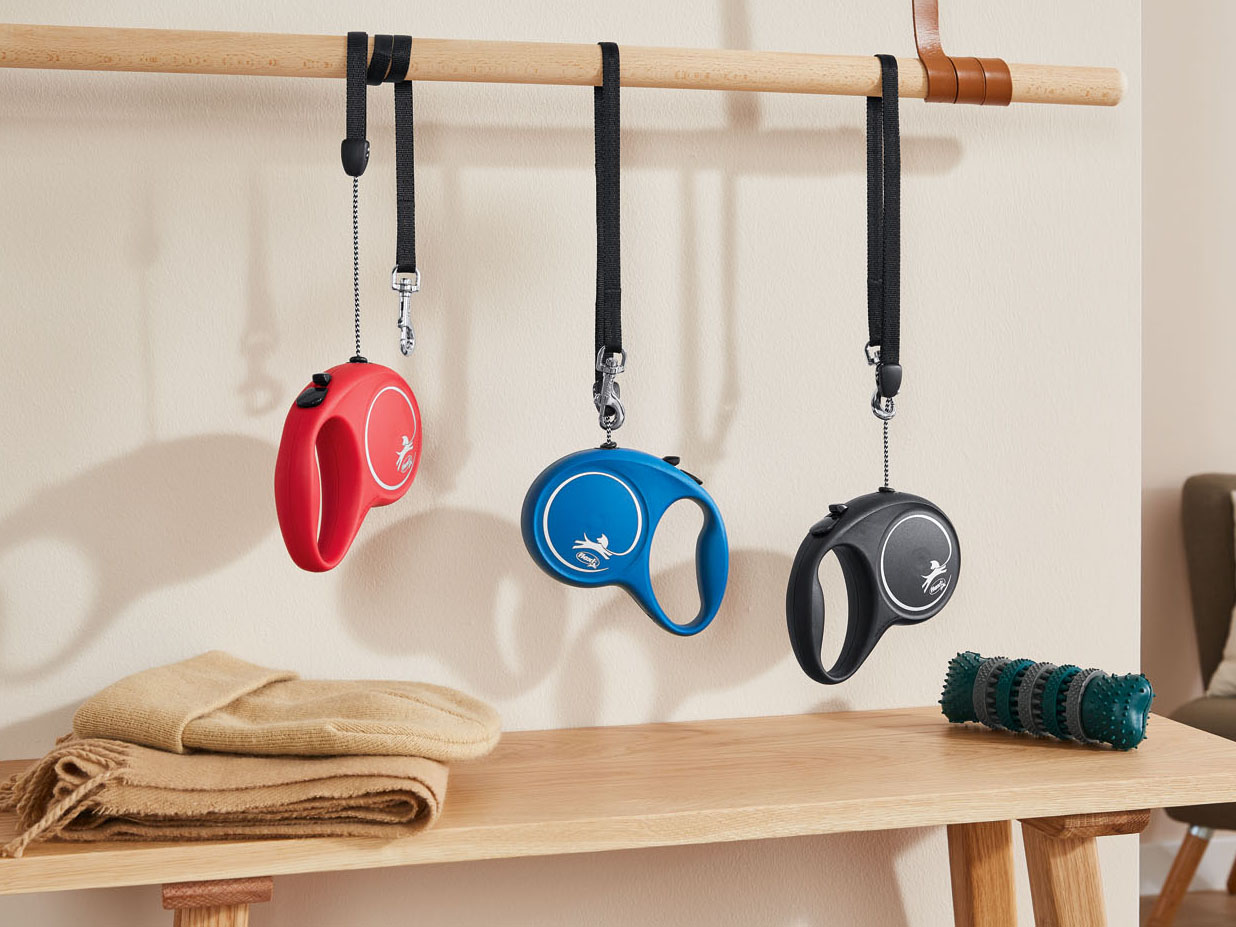 Thumbnail - flexi Roll-Leine Fun Special, Größe M, ca. 5m (Rot)