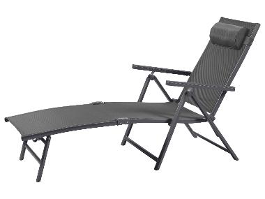 LIVARNO® Alu-Liegestuhl »Houston«, anthrazit