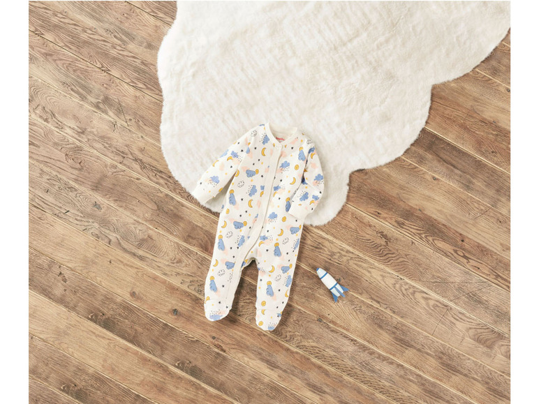 Gehe zu Vollbildansicht: lupilu® Baby Mädchen Schlafoverall aus reiner Bio-Baumwolle - Bild 16