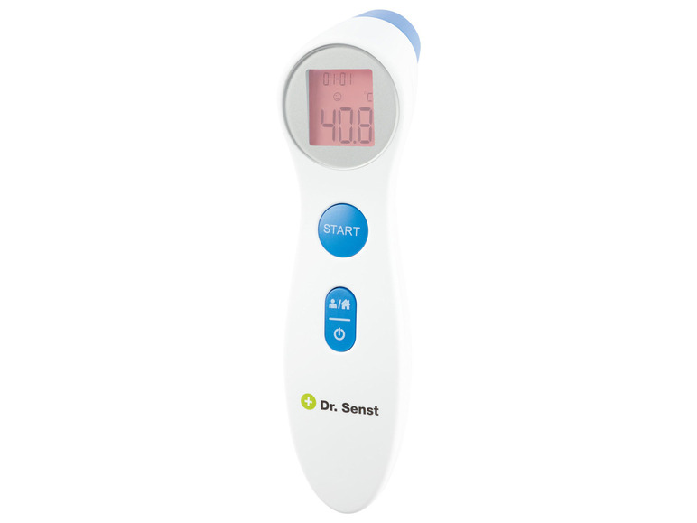 Gehe zu Vollbildansicht: Dr. Senst Stirn-Thermometer, 2in1, mit Infrarot-Sensor - Bild 2