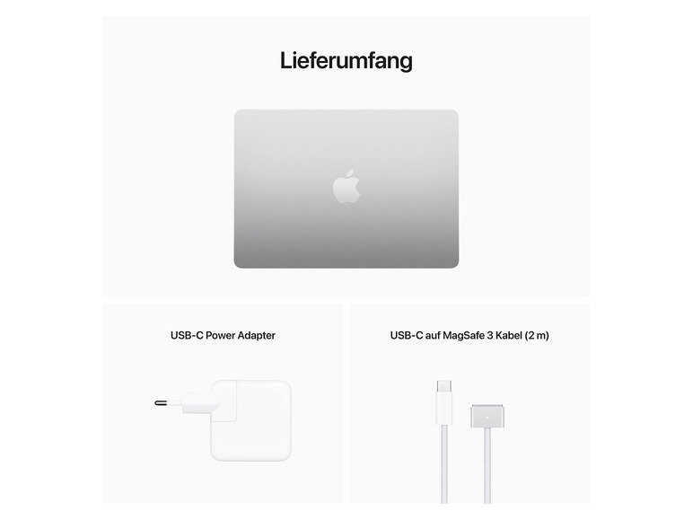 Gehe zu Vollbildansicht: Apple MacBook Air 34.5 cm (13.6") - M2 - 8 GB RAM - 256 GB SSD - Bild 45