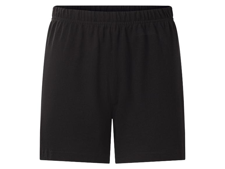 Schwarze Shorts mit elastischem Bund
