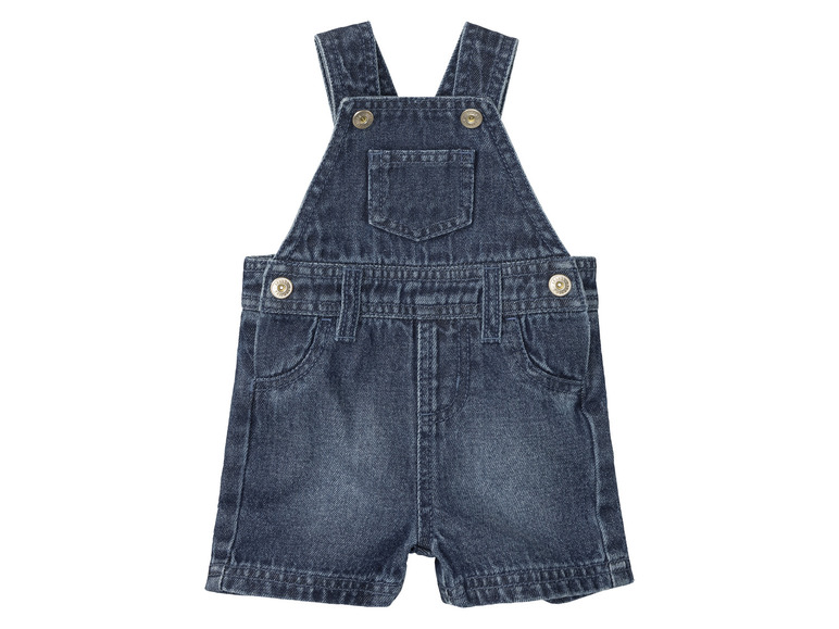 Gehe zu Vollbildansicht: lupilu® Baby Jeans-Latzhose aus reiner Baumwolle - Bild 5