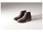 ESMARA MEN Herren-Leder-Chelseaboots in Braun.