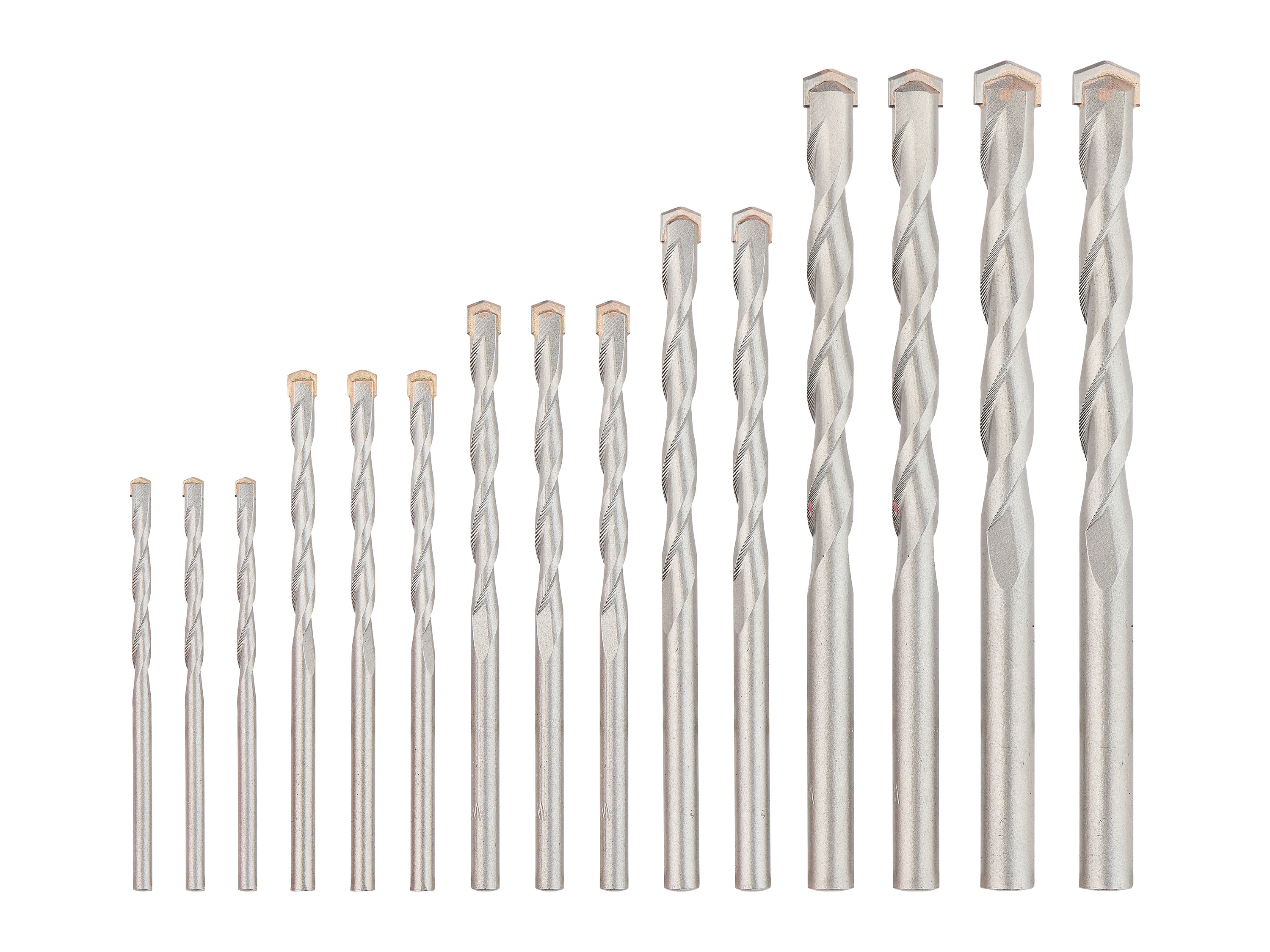 Thumbnail - PARKSIDE® HSS-Spiralbohrer-Set / Steinbohrer-Set / Holzbohrer-Set / Bitschrauber-Set »PBB 4 C2« (Steinbohrer Set 15tlg.)