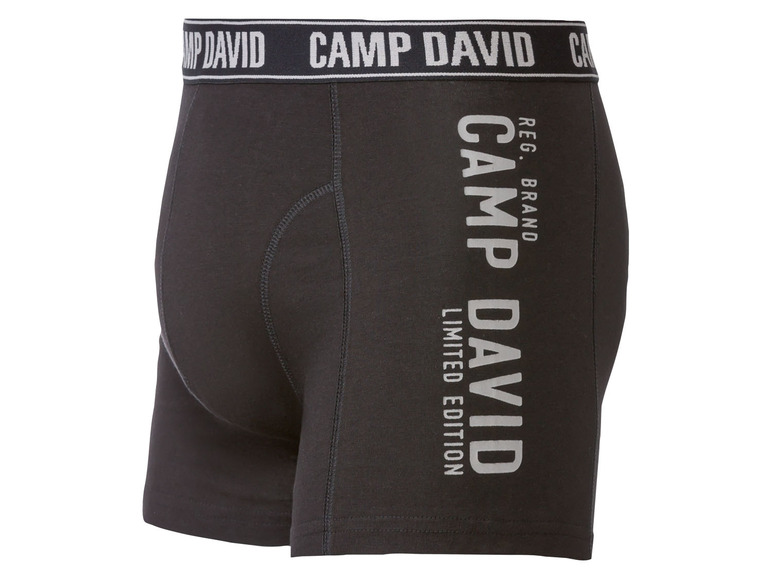 Gehe zu Vollbildansicht: Camp David Herren Boxershorts, 2 Stück, körpernah geschnitten - Bild 5