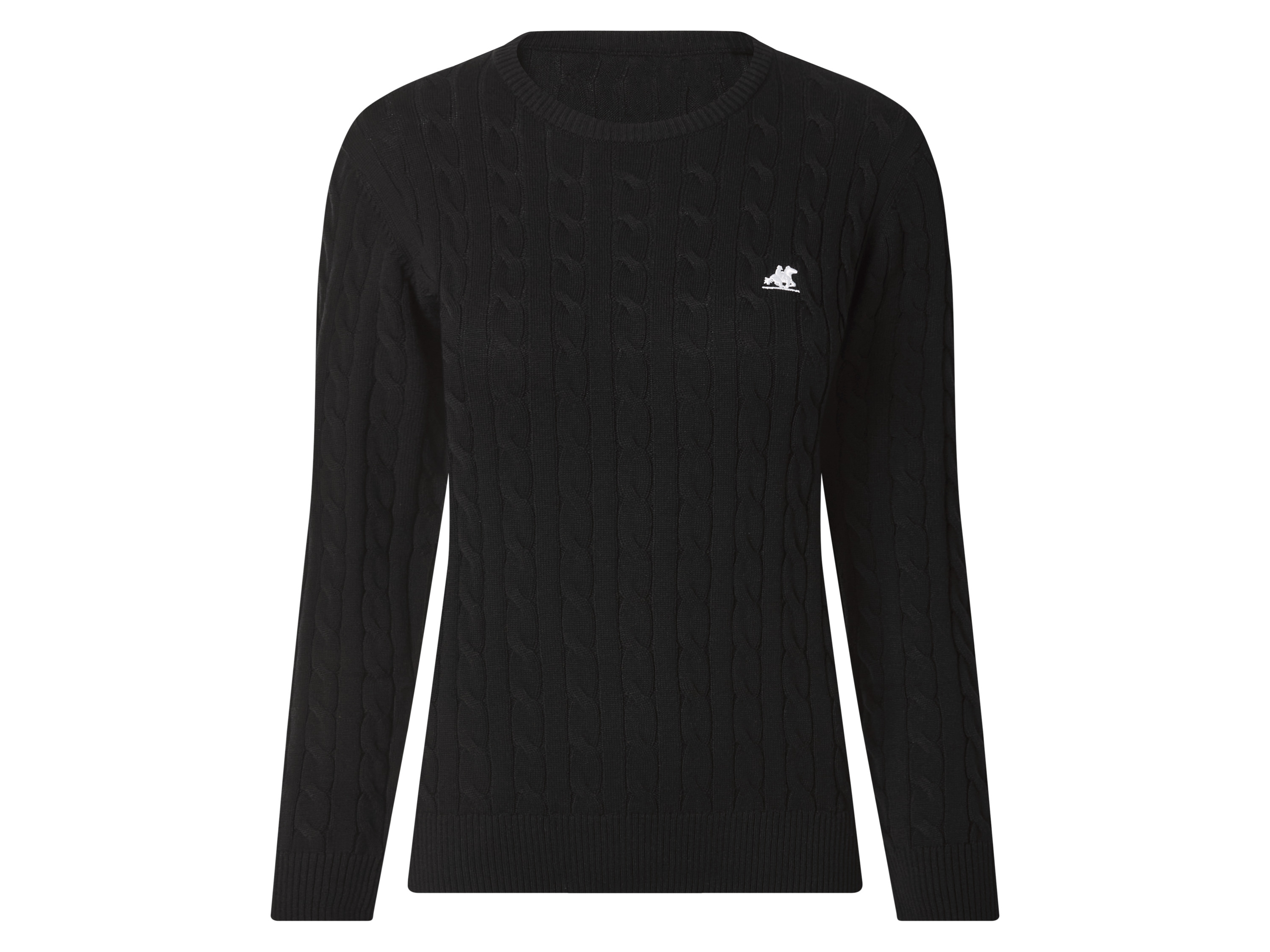 ESMARA® Damen Pullover (Schwarz, L(44/46))