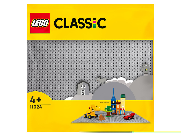 Gehe zu Vollbildansicht: LEGO® Classic 11024 »Graue Bauplatte« - Bild 1