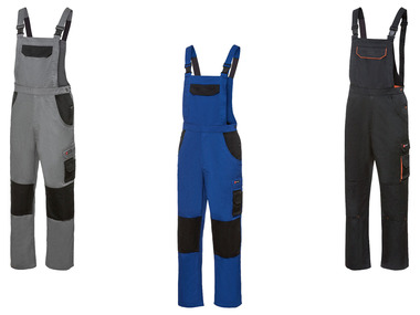 PARKSIDE® Herren Arbeitslatzhose, bequemer, teilelastischer Bund