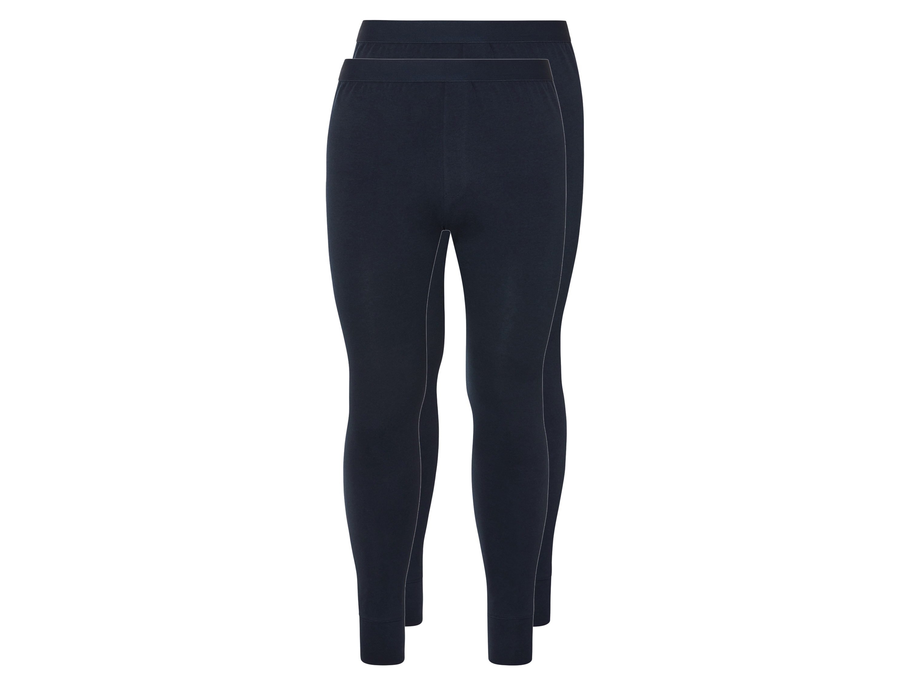 ESMARA MEN Lange Unterhosen, 2 Stück (Navy, 7/XL)