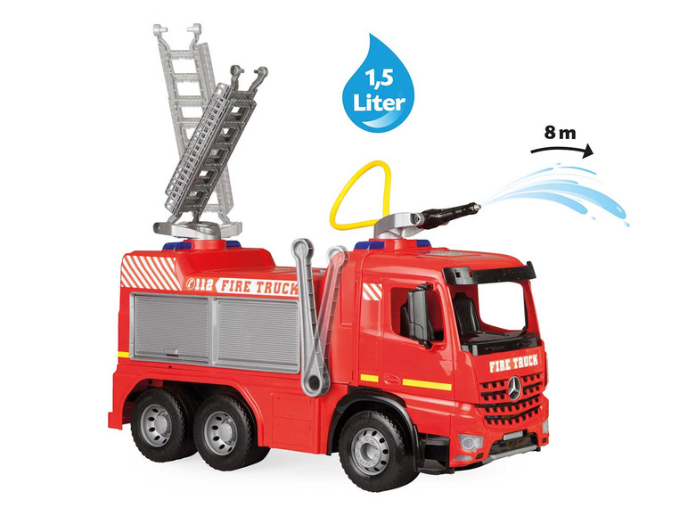 Gehe zu Vollbildansicht: LENA GIGA TRUCKS Aufsitz-Feuerwehr »Arocs«, mit Wasserstrahl bis zu 8 m - Bild 2