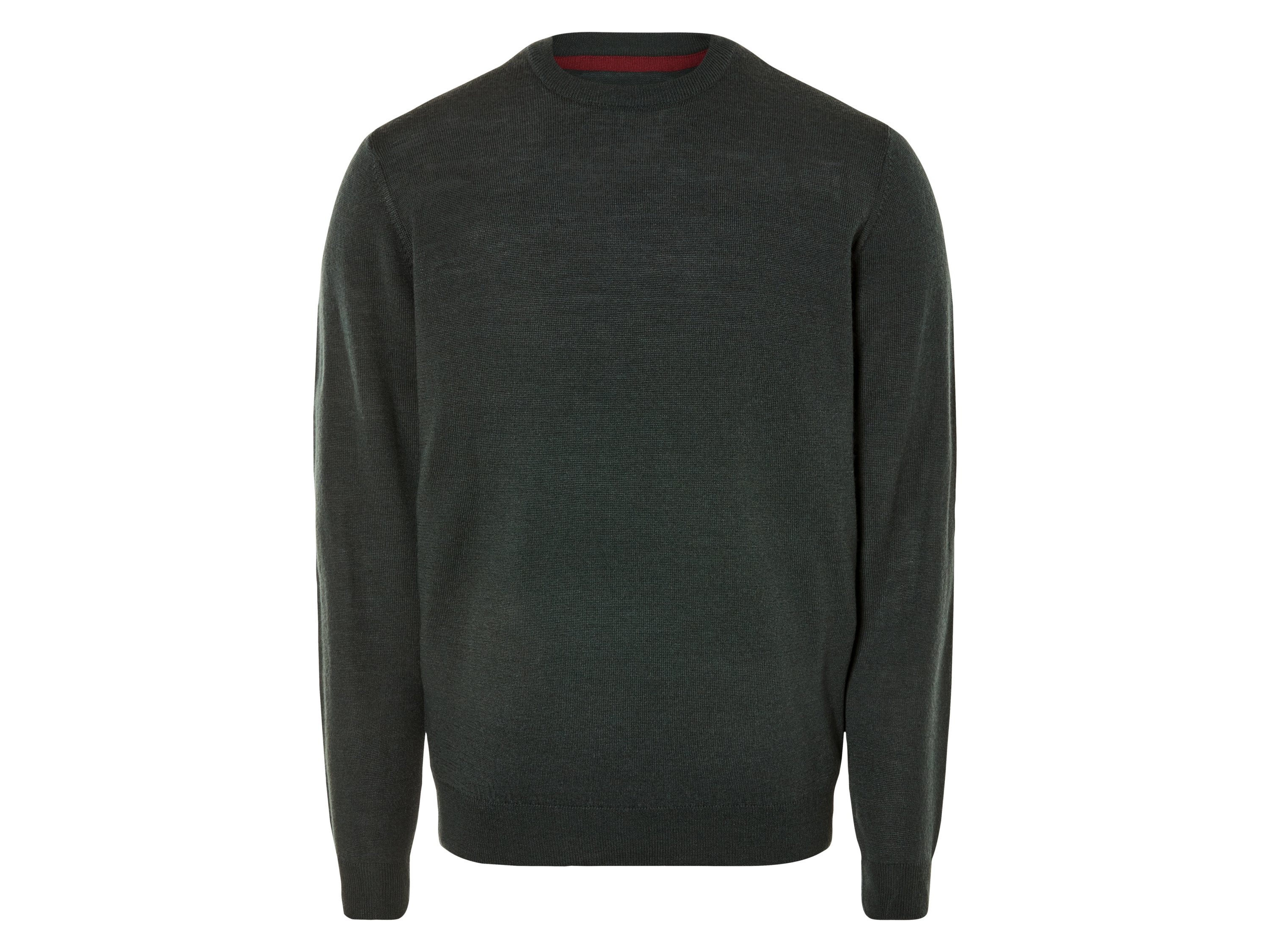 LIVERGY® Herren Pullover aus Merino (Grün, XL(56/58)) | 04335814080716