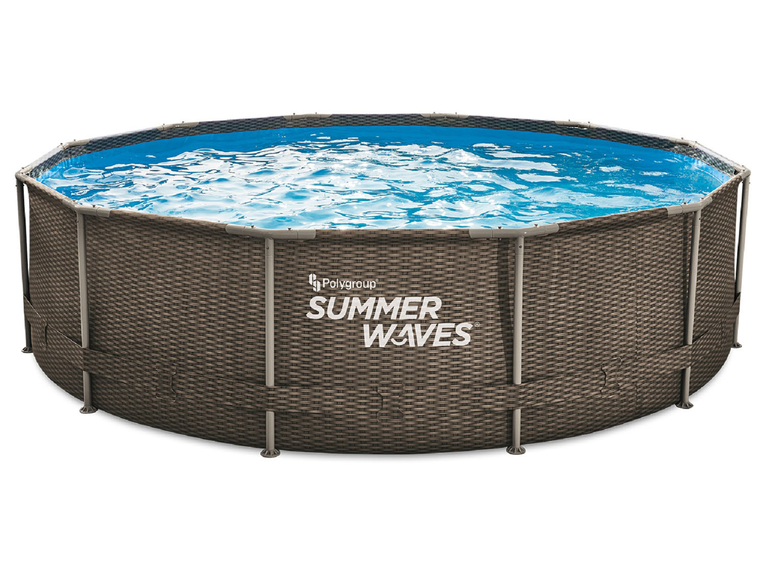 Summer Waves Active Frame Pool, Ø 366 x 91 cm | LIDL