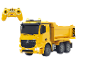 Gelber Spielzeug-Lkw mit Fernbedienung