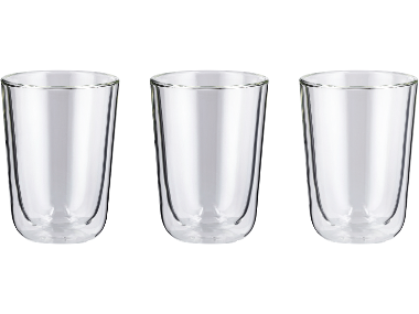 SILVERCREST® Thermogläser Cappuccino, 3 Stück
