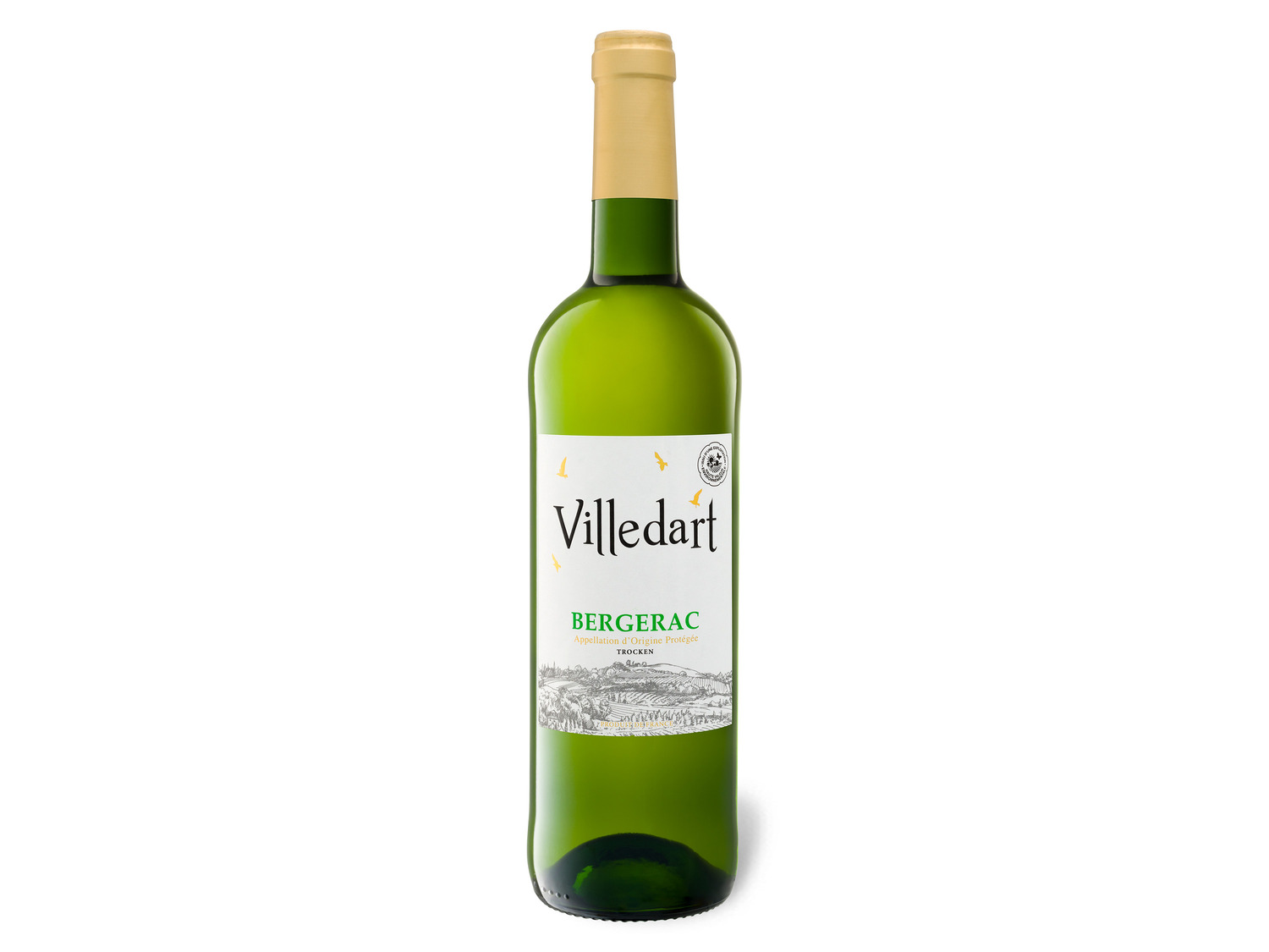 Villedart Bergerac AOP trocken Weißwein 2021