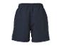 Dunkelblaue Sporthose mit elastischem Bund.