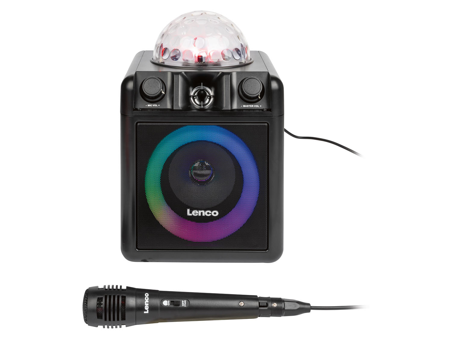 Lenco KaraokeSet »PA051« mit Discokugel LIDL