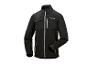 Schwarze Parkside Performance Softshelljacke mit Reißverschluss und Taschen