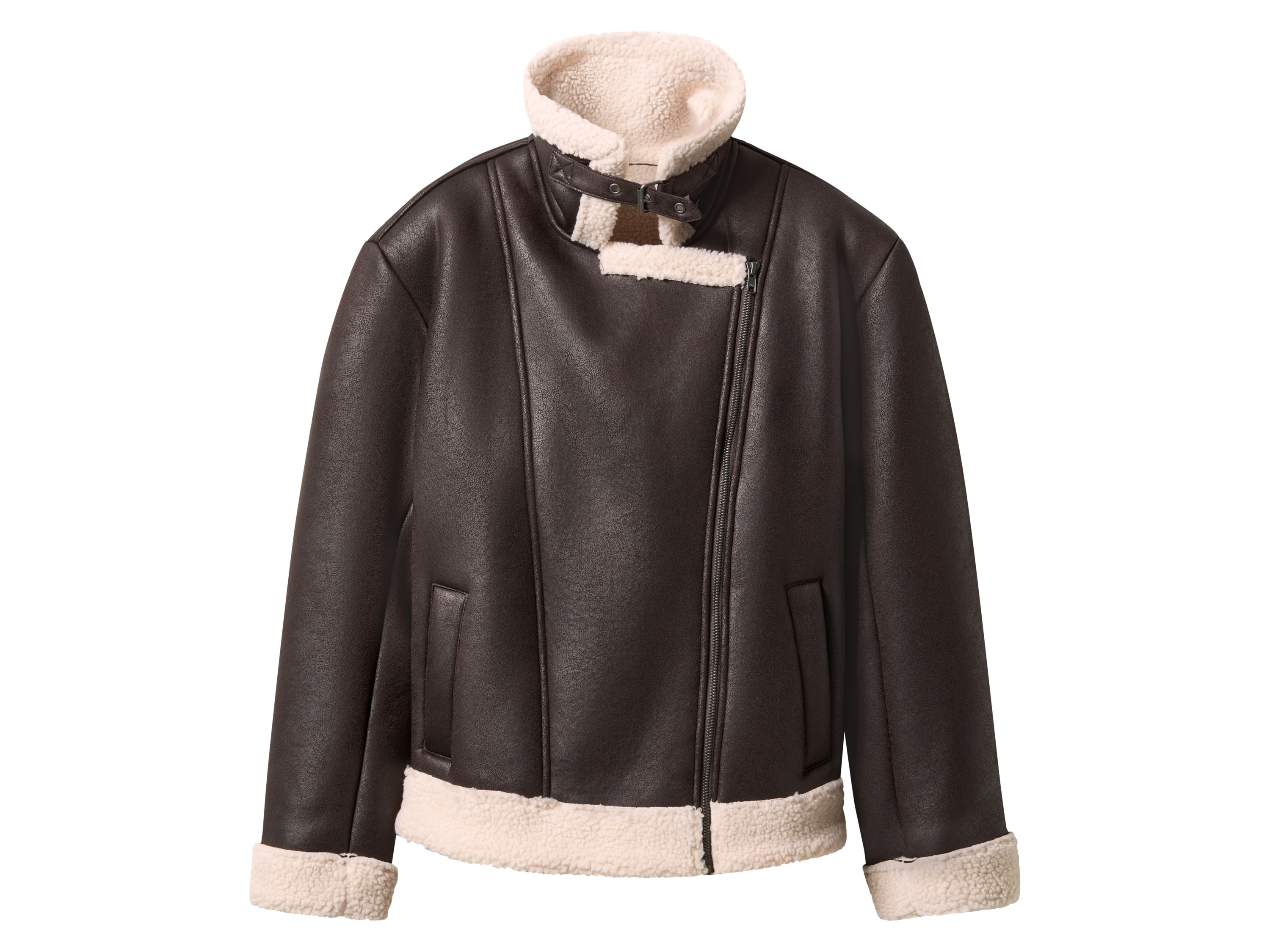 Thumbnail - esmara® Damen Bikerjacke (Braun, M(40/42))